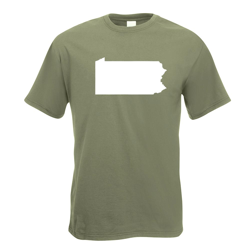 USA - Bundesstaat - Pennsylvania T-Shirt Motiv bedruckt Funshirt Design Print - Picture 14 of 19