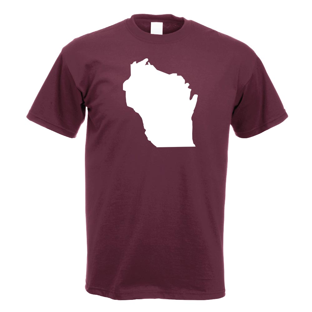 USA - Bundesstaat - Wisconsin T-Shirt Motiv bedruckt Funshirt Design Print - Bild 5 von 19
