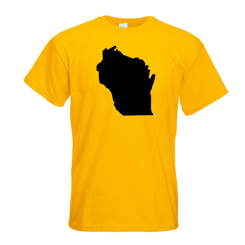 USA - Bundesstaat - Wisconsin T-Shirt Motiv bedruckt Funshirt Design Print - Bild 8 von 19