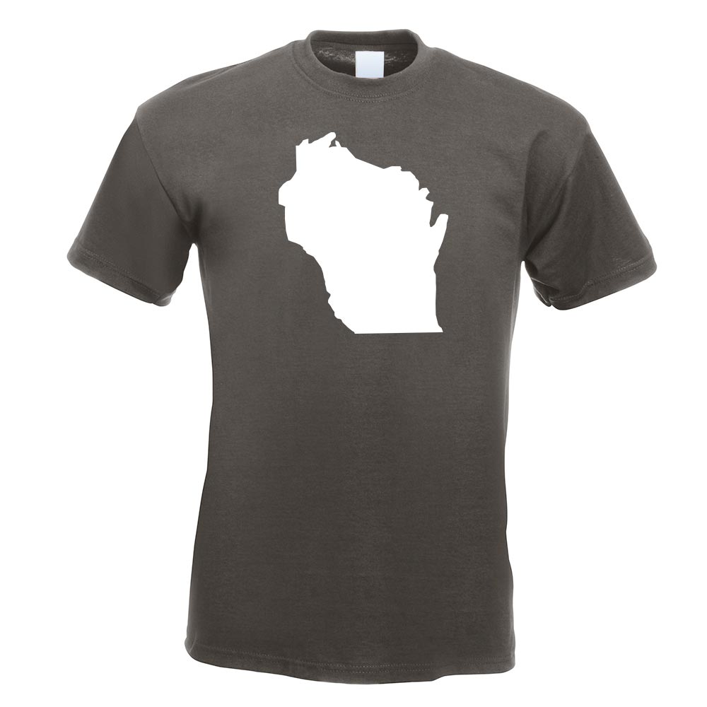 USA - Bundesstaat - Wisconsin T-Shirt Motiv bedruckt Funshirt Design Print - Bild 9 von 19