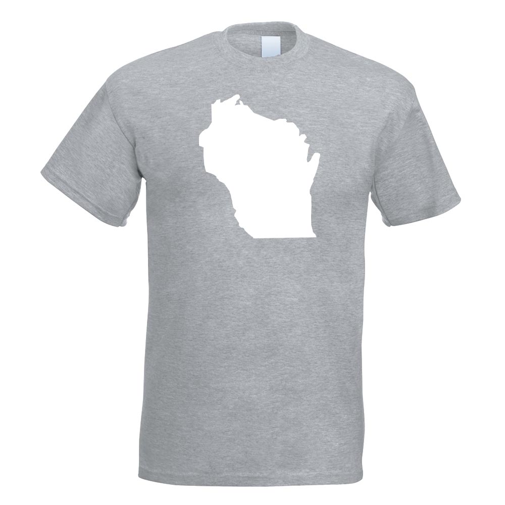 USA - Bundesstaat - Wisconsin T-Shirt Motiv bedruckt Funshirt Design Print - Bild 10 von 19