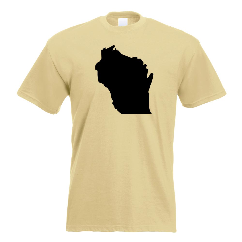 USA - Bundesstaat - Wisconsin T-Shirt Motiv bedruckt Funshirt Design Print - Bild 12 von 19