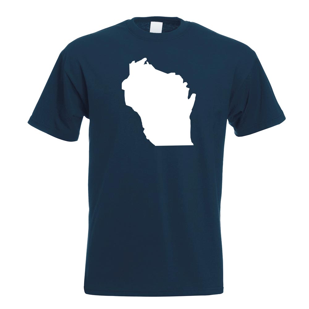USA - Bundesstaat - Wisconsin T-Shirt Motiv bedruckt Funshirt Design Print - Bild 13 von 19