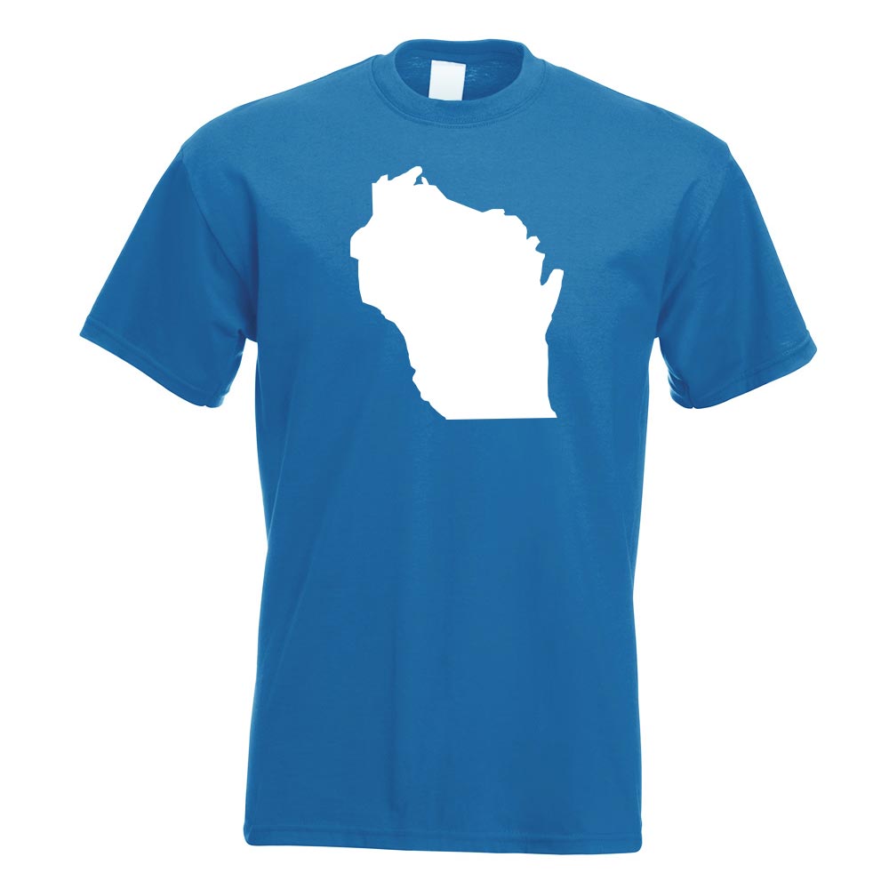USA - Bundesstaat - Wisconsin T-Shirt Motiv bedruckt Funshirt Design Print - Bild 17 von 19
