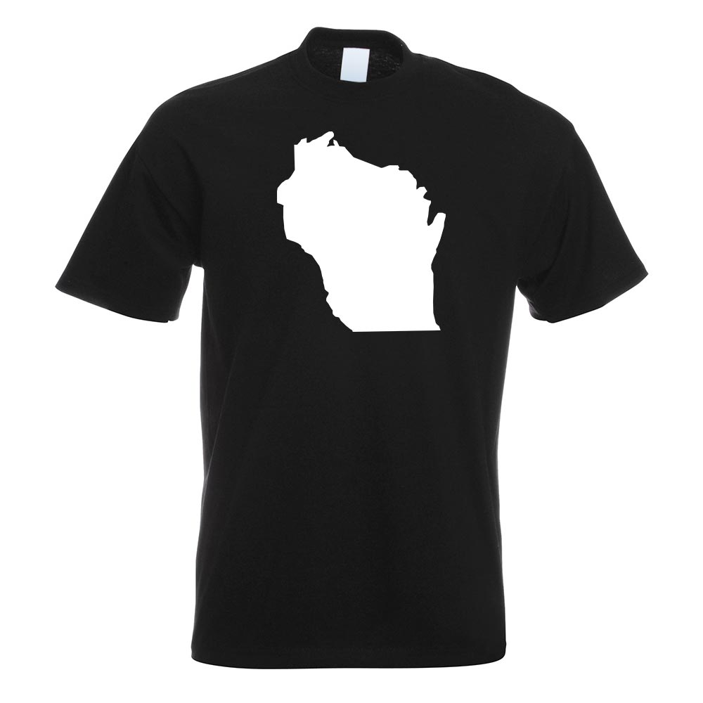 USA - Bundesstaat - Wisconsin T-Shirt Motiv bedruckt Funshirt Design Print - Bild 18 von 19