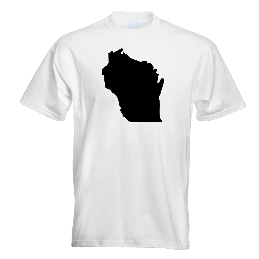 USA - Bundesstaat - Wisconsin T-Shirt Motiv bedruckt Funshirt Design Print - Bild 19 von 19