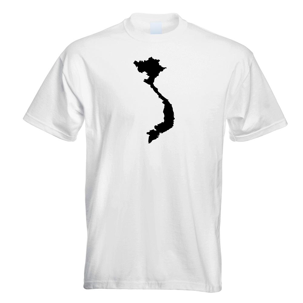 T-Shirt Vietnam Contour Imprimé Design Funshirt - Picture 19 of 19