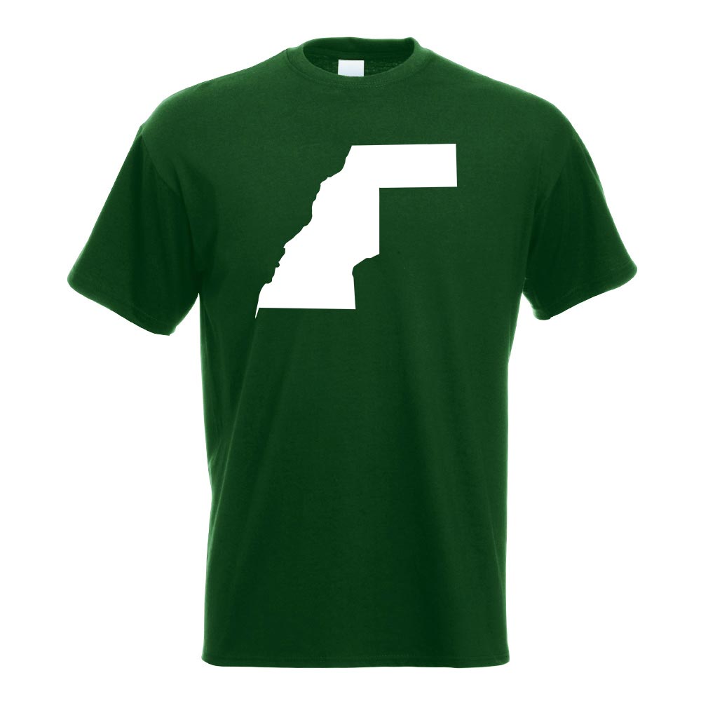 Westsahara Umriss Kontur T-Shirt Motiv bedruckt Funshirt Design Print - Picture 7 of 19