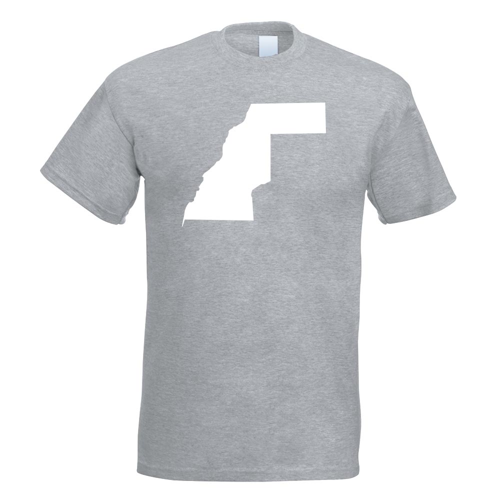 Westsahara Umriss Kontur T-Shirt Motiv bedruckt Funshirt Design Print - Picture 10 of 19