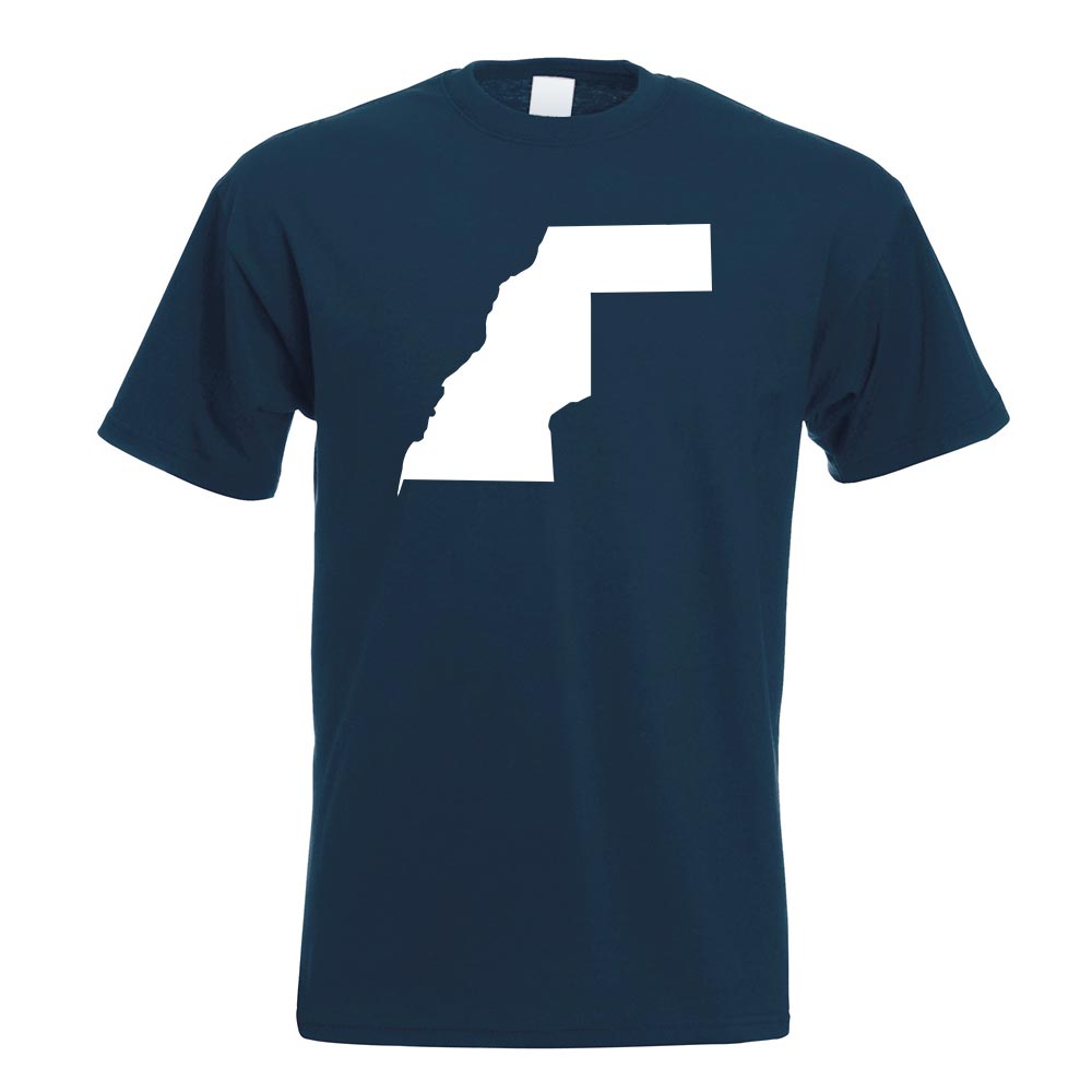 Westsahara Umriss Kontur T-Shirt Motiv bedruckt Funshirt Design Print - Picture 13 of 19