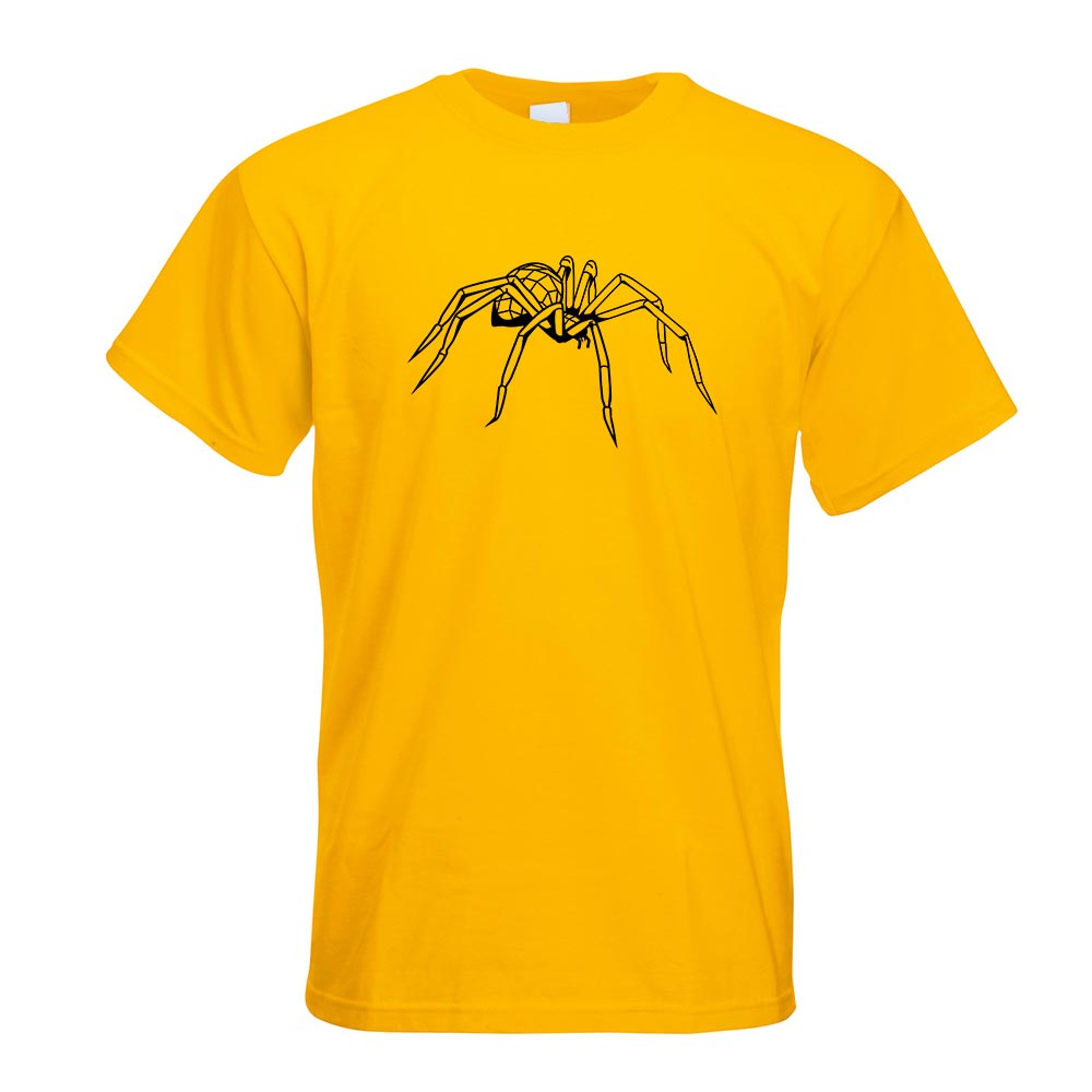 Polygon Spinne Figur Tier Art T-Shirt Motiv bedruckt Funshirt Design Print - Picture 8 of 19