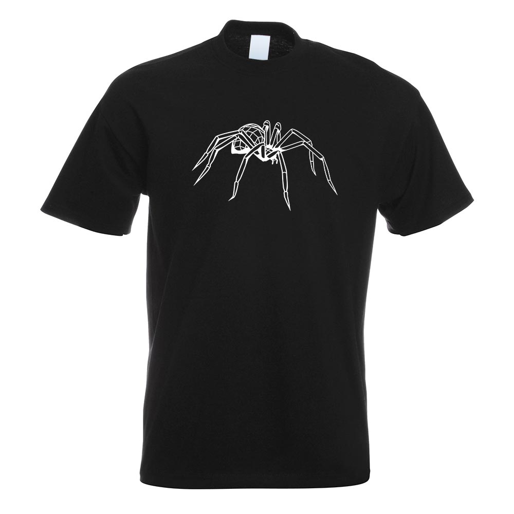 Polygon Spinne Figur Tier Art T-Shirt Motiv bedruckt Funshirt Design Print - Picture 18 of 19