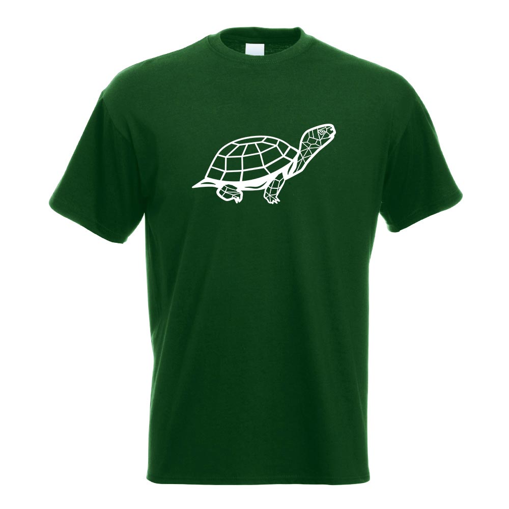 Polygon Schildkröte Figur Tier Art T-Shirt Motiv bedruckt Funshirt Design Print - Picture 7 of 19