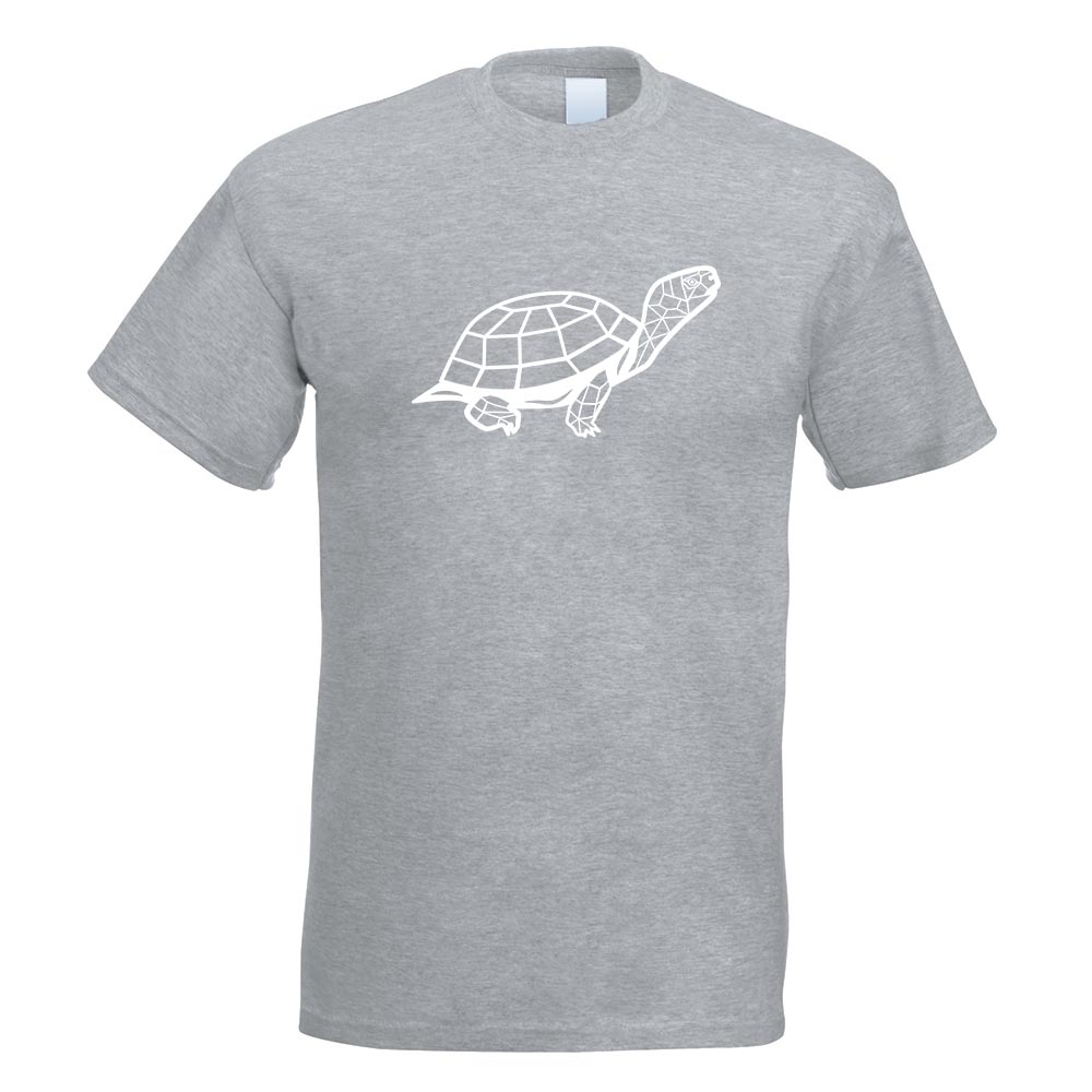 Polygon Schildkröte Figur Tier Art T-Shirt Motiv bedruckt Funshirt Design Print - Picture 10 of 19