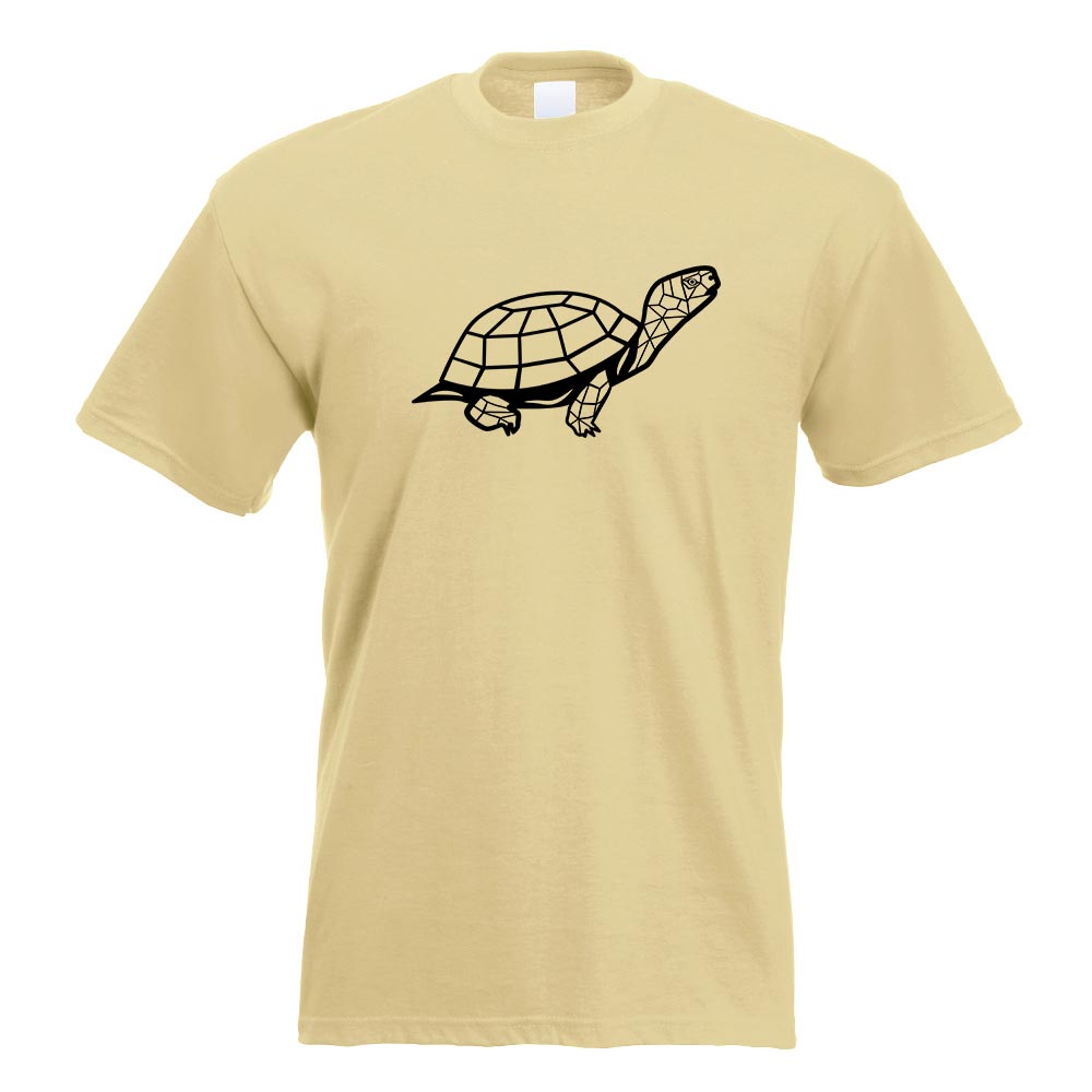 Polygon Schildkröte Figur Tier Art T-Shirt Motiv bedruckt Funshirt Design Print - Picture 12 of 19