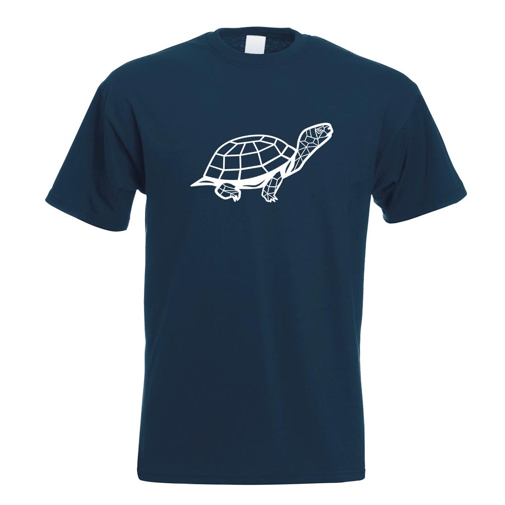 Polygon Schildkröte Figur Tier Art T-Shirt Motiv bedruckt Funshirt Design Print - Picture 13 of 19