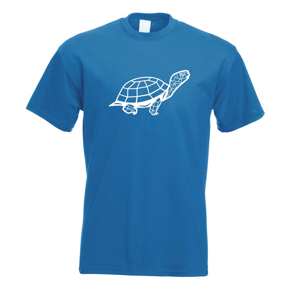 Polygon Schildkröte Figur Tier Art T-Shirt Motiv bedruckt Funshirt Design Print - Picture 17 of 19