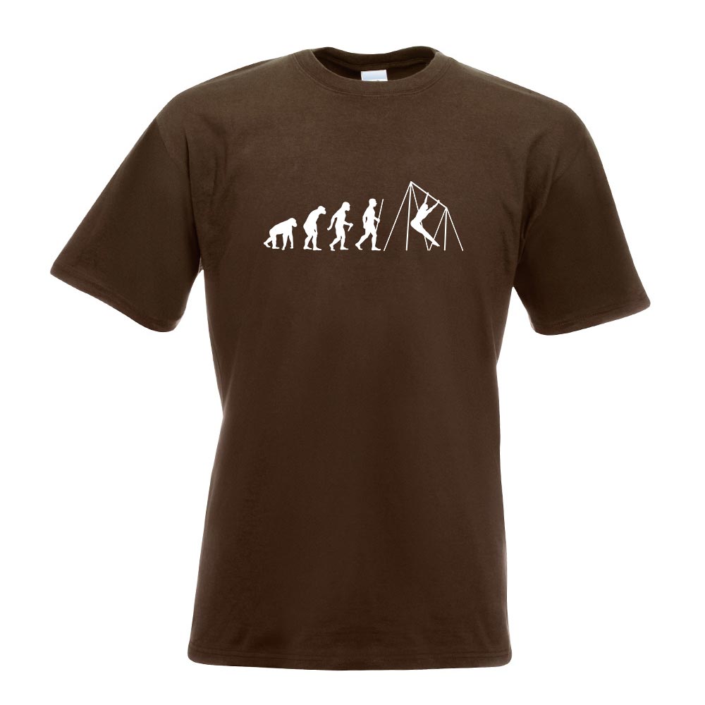 Reck Turnen Evolution T-Shirt Motiv bedruckt Funshirt Design Print - Bild 6 von 19
