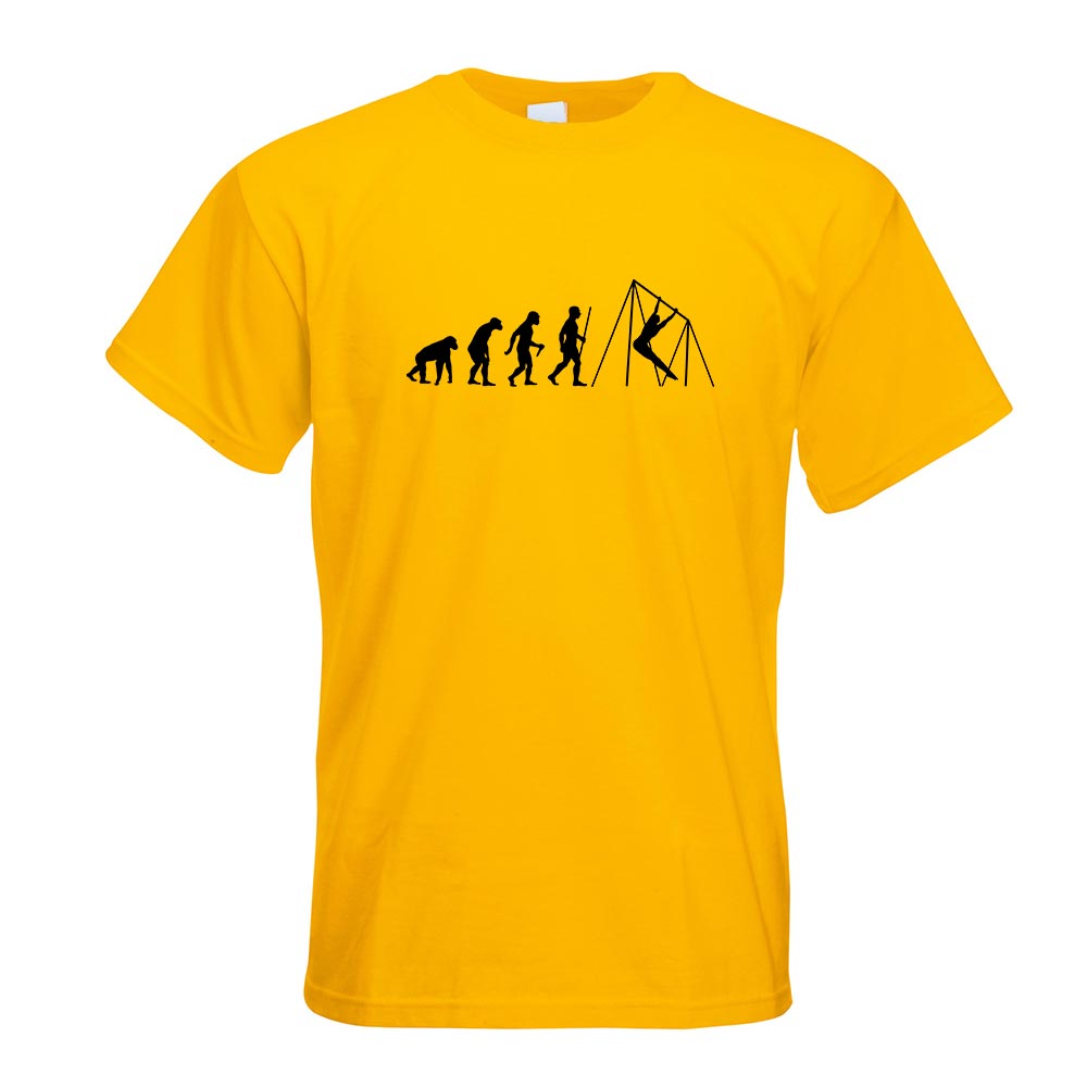 Reck Turnen Evolution T-Shirt Motiv bedruckt Funshirt Design Print - Bild 8 von 19