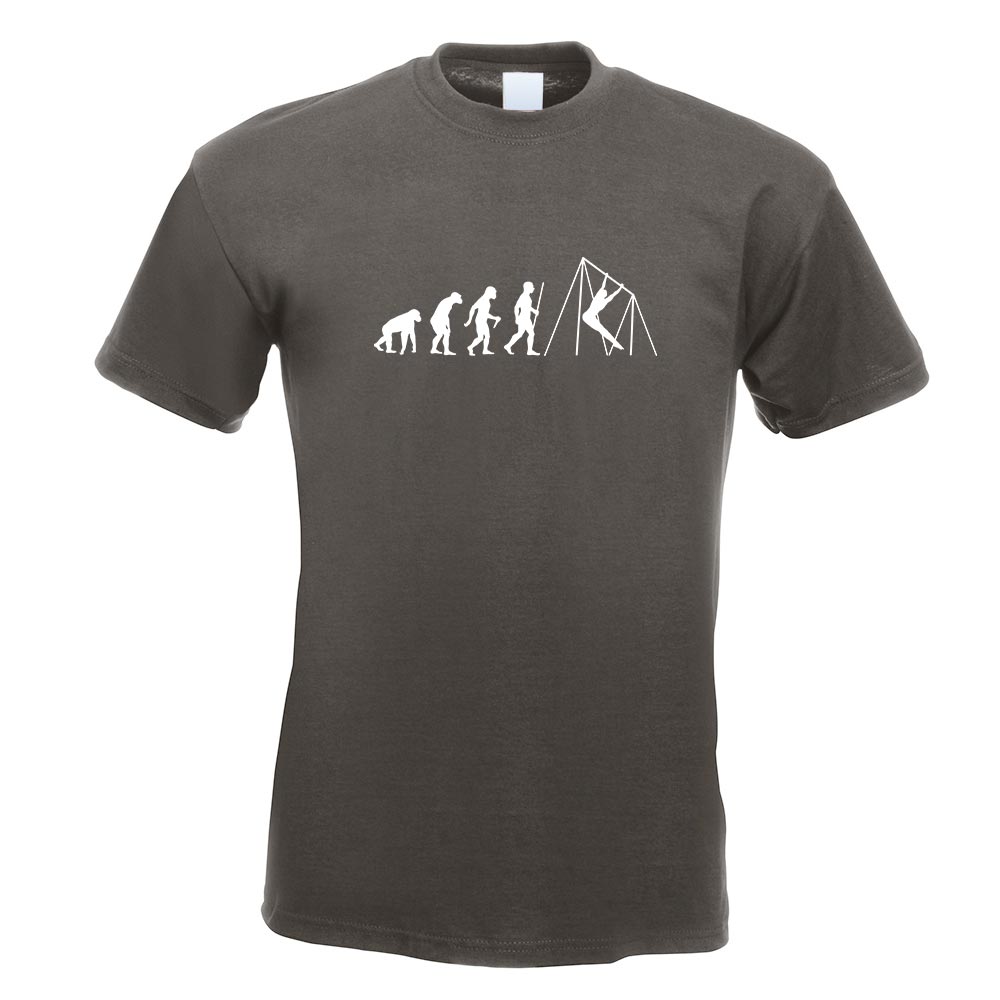 Reck Turnen Evolution T-Shirt Motiv bedruckt Funshirt Design Print - Bild 9 von 19