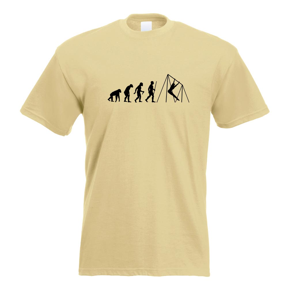 Reck Turnen Evolution T-Shirt Motiv bedruckt Funshirt Design Print - Bild 12 von 19