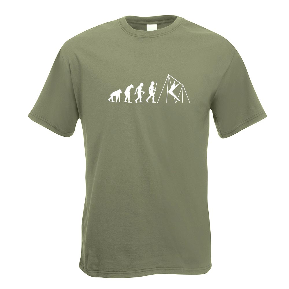 Reck Turnen Evolution T-Shirt Motiv bedruckt Funshirt Design Print - Bild 14 von 19