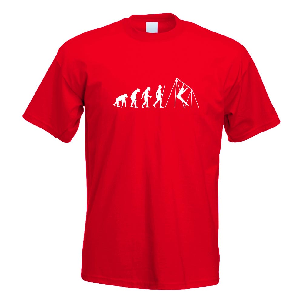 Reck Turnen Evolution T-Shirt Motiv bedruckt Funshirt Design Print - Bild 16 von 19