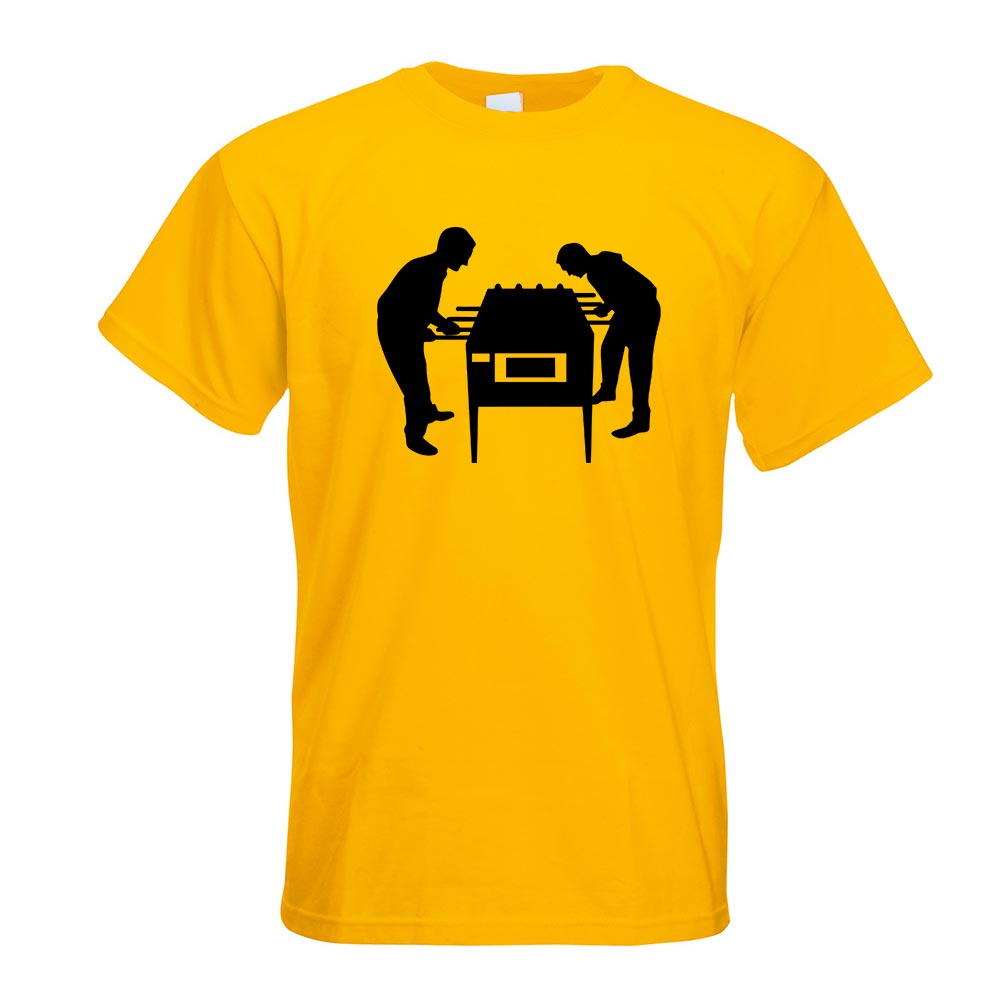 Kicker Tischfußball Spieler T-Shirt Motiv bedruckt Funshirt Design Print - Bild 8 von 19