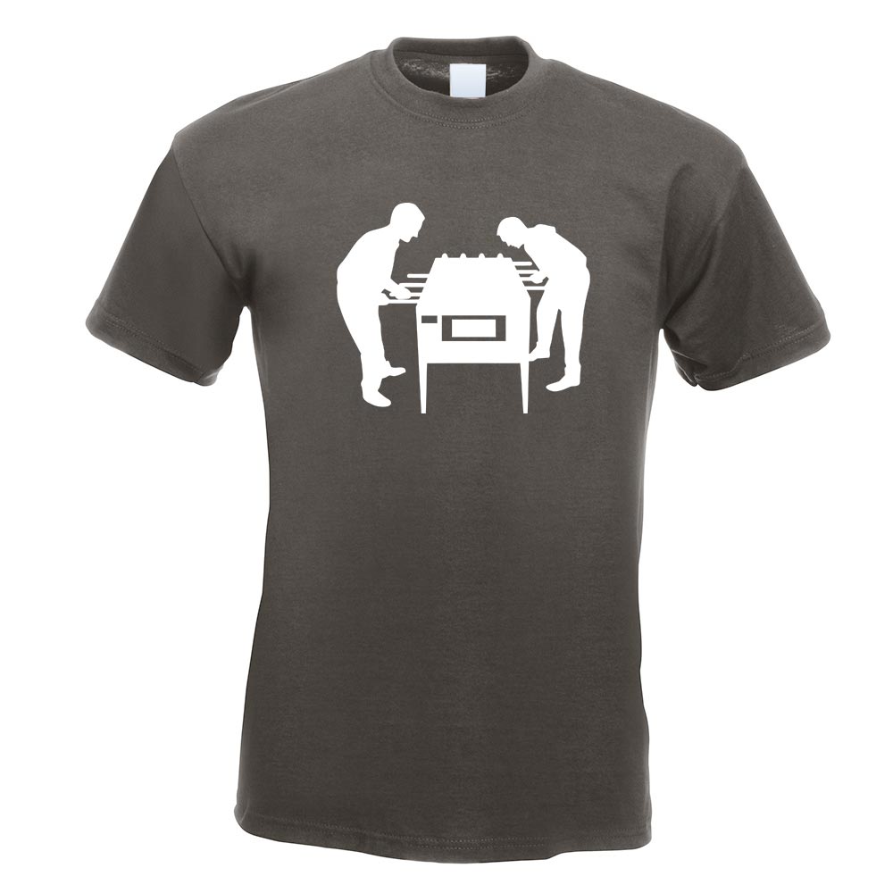 Kicker Tischfußball Spieler T-Shirt Motiv bedruckt Funshirt Design Print - Bild 9 von 19