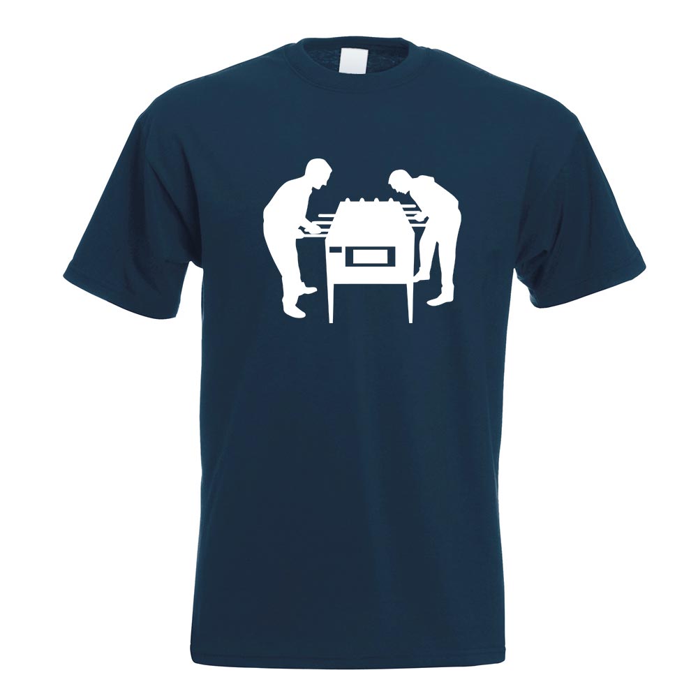 Kicker Tischfußball Spieler T-Shirt Motiv bedruckt Funshirt Design Print - Bild 13 von 19