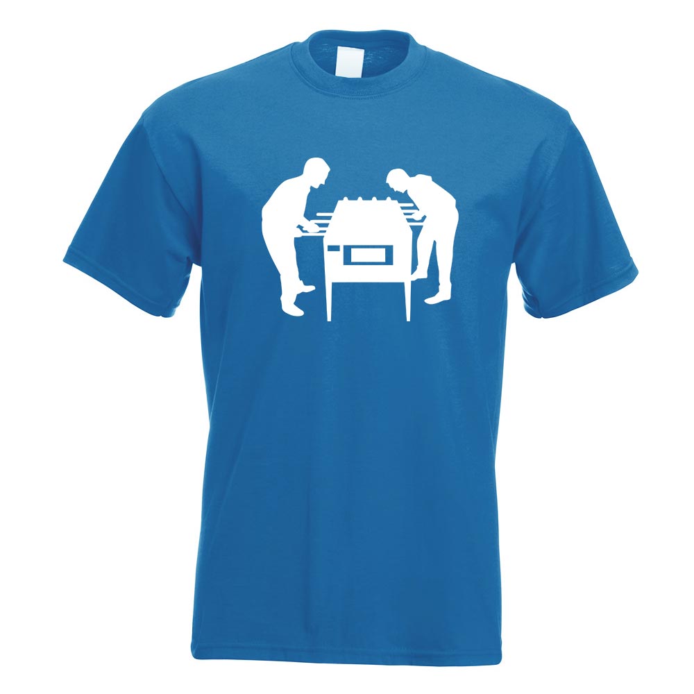 Kicker Tischfußball Spieler T-Shirt Motiv bedruckt Funshirt Design Print - Bild 17 von 19