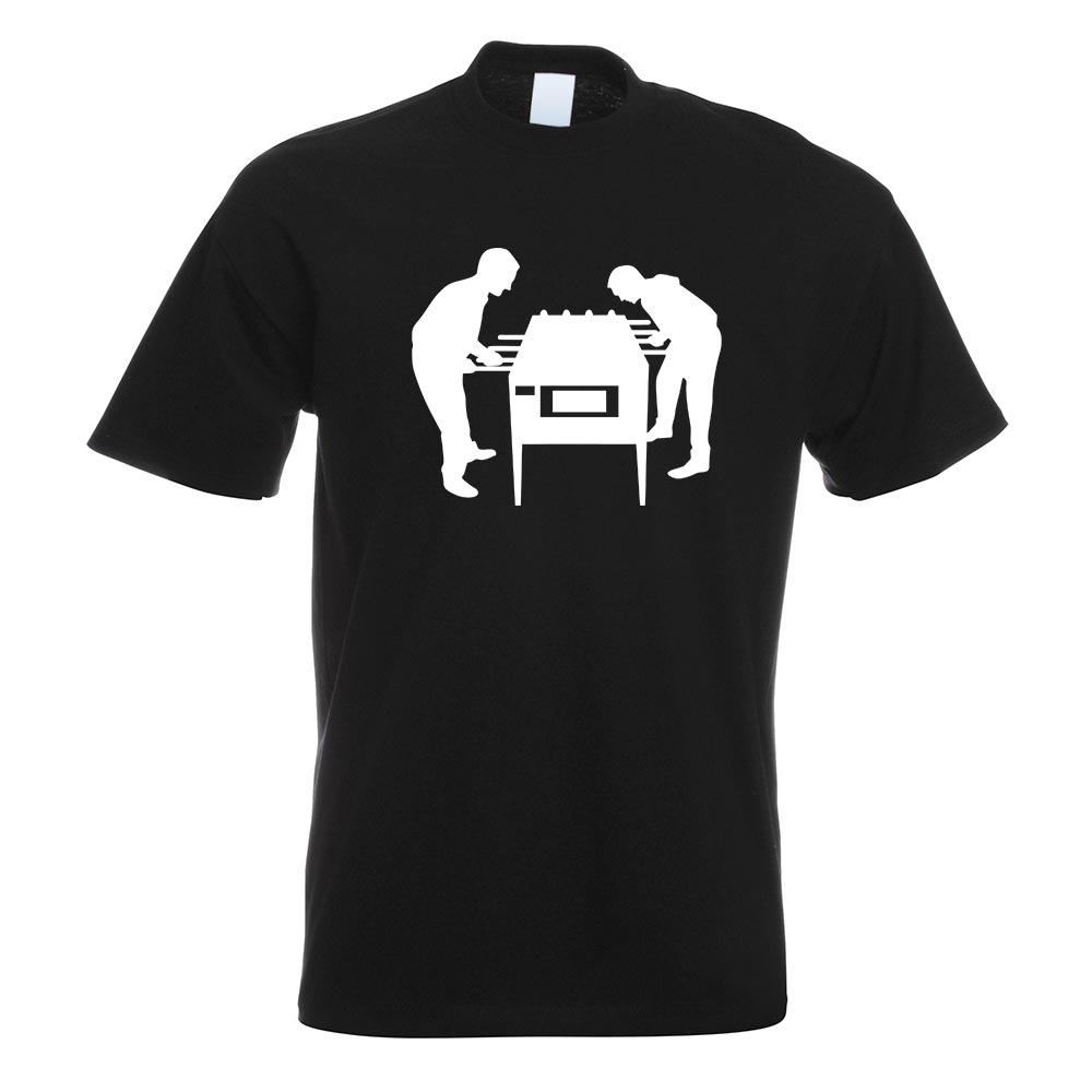 Kicker Tischfußball Spieler T-Shirt Motiv bedruckt Funshirt Design Print - Bild 18 von 19