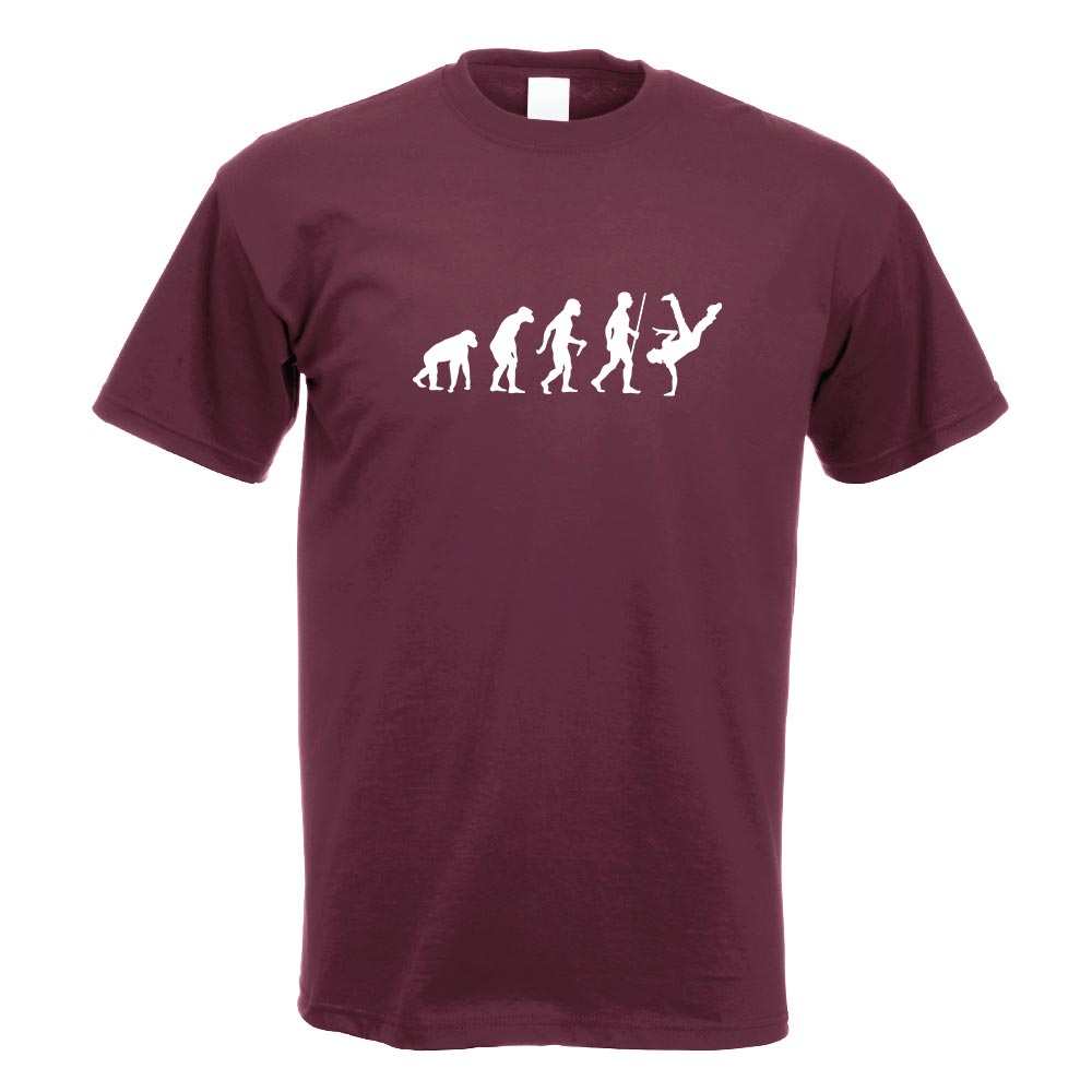 Breakdance Evolution T-Shirt Motiv bedruckt Funshirt Design Print - Picture 5 of 19