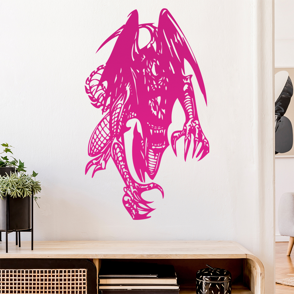 Drachen Biest Wandtattoo Wohnzimmer Wandaufkleber 0030 - Picture 49 of 204