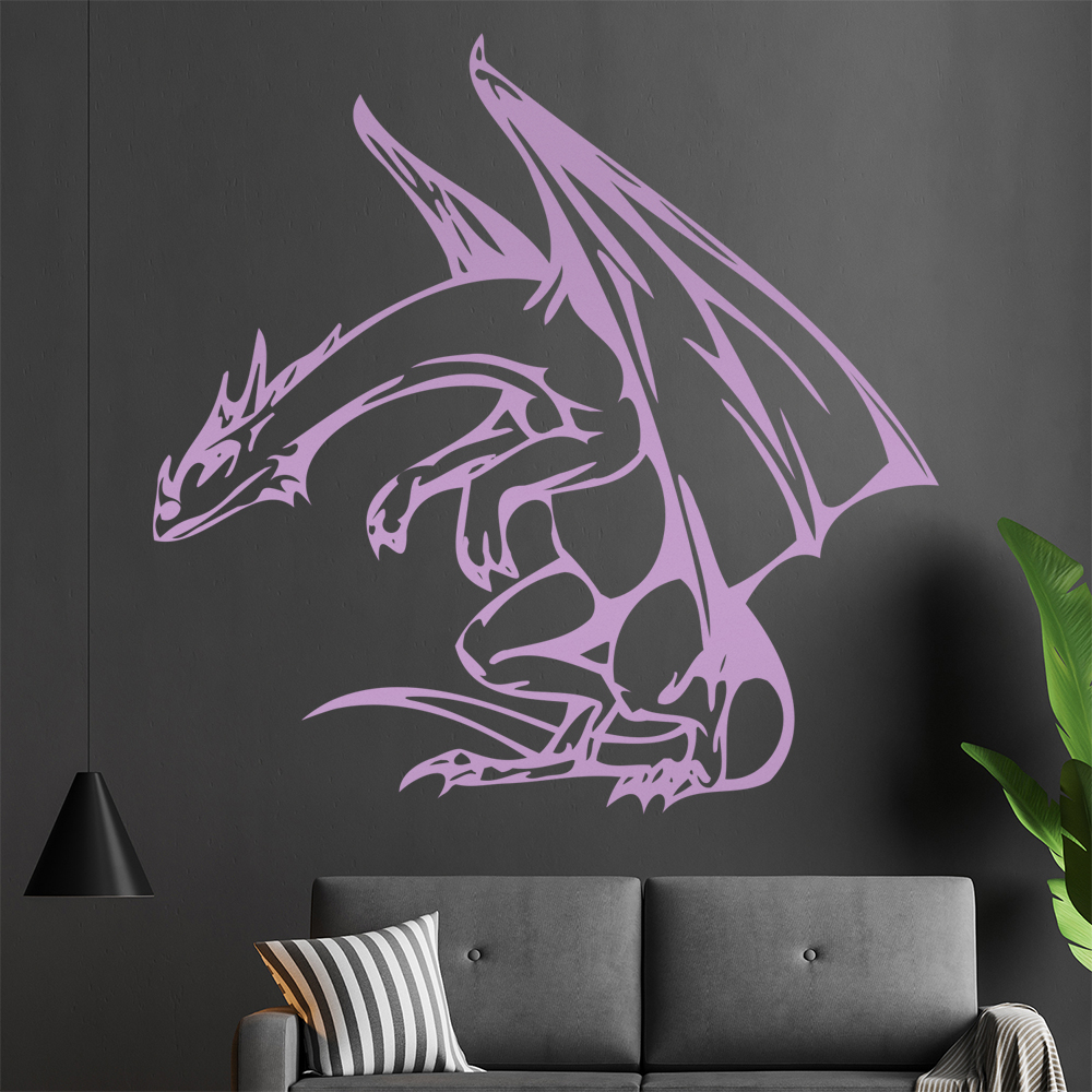 Flugdrache Wandtattoo Wohnzimmer Wandaufkleber 0049 - Picture 55 of 204