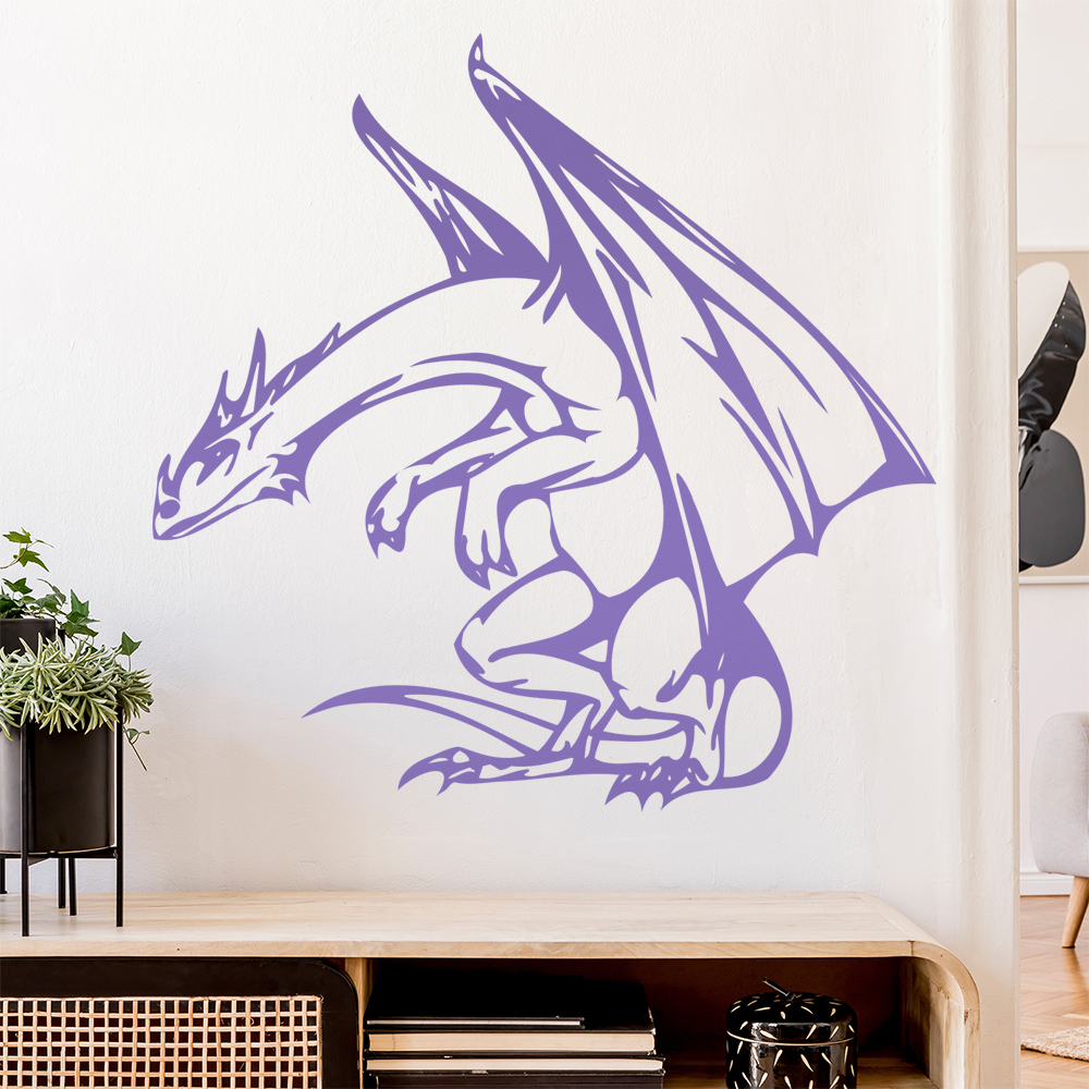 Flugdrache Wandtattoo Wohnzimmer Wandaufkleber 0049 - Picture 61 of 204