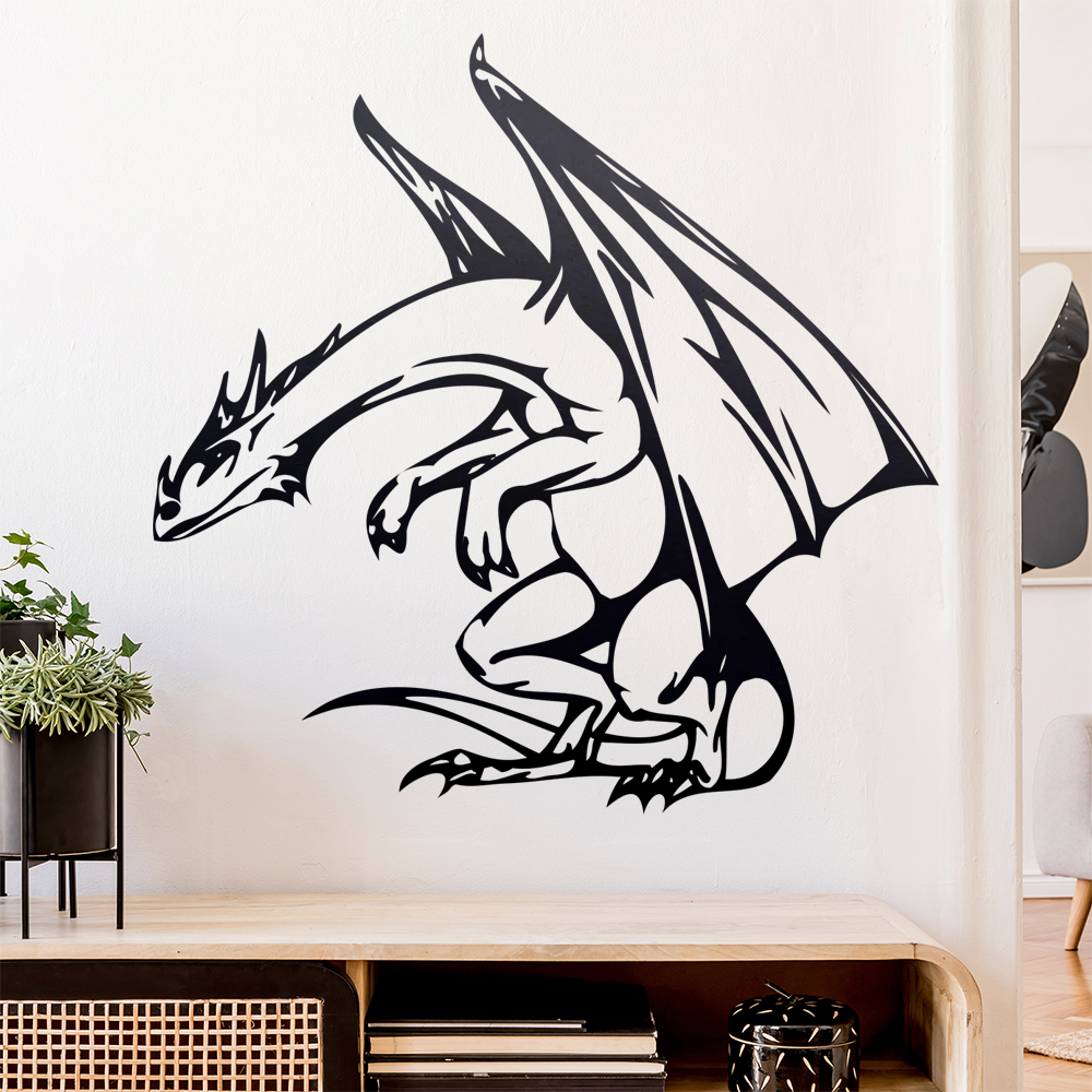 Flugdrache Wandtattoo Wohnzimmer Wandaufkleber 0049 - Picture 133 of 204