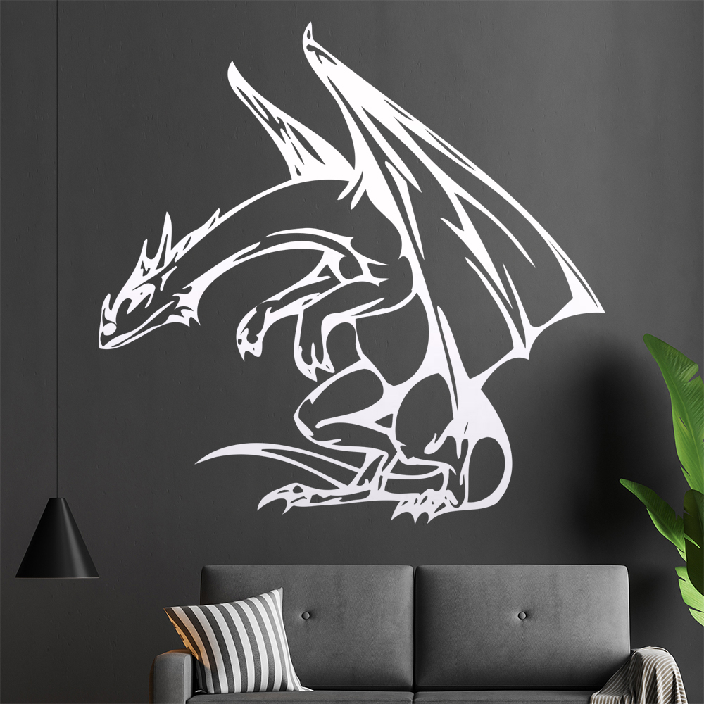 Flugdrache Wandtattoo Wohnzimmer Wandaufkleber 0049 - Picture 7 of 204