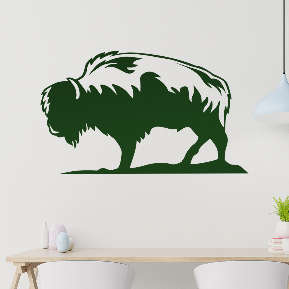 Büffel Wandtattoo Wohnzimmer Wandaufkleber 0121 - Picture 103 of 204