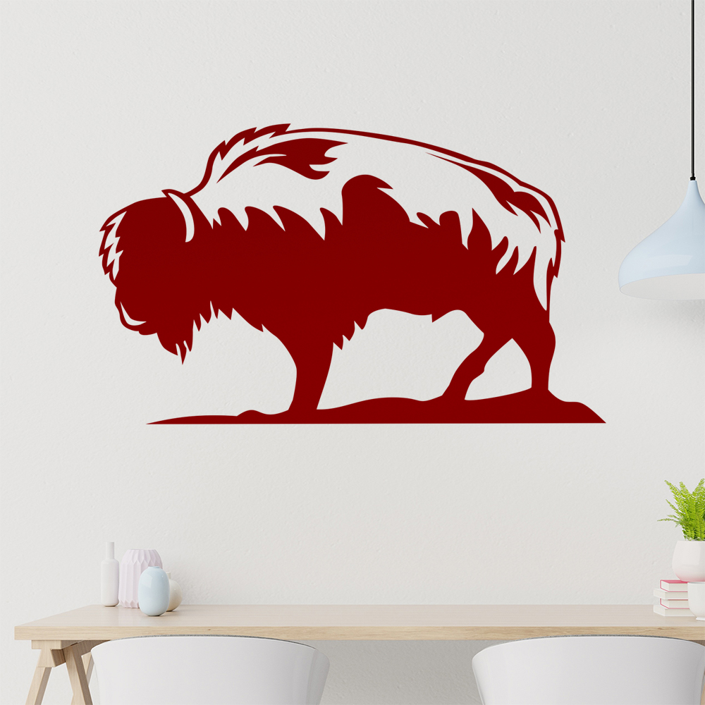 Büffel Wandtattoo Wohnzimmer Wandaufkleber 0121 - Picture 25 of 204