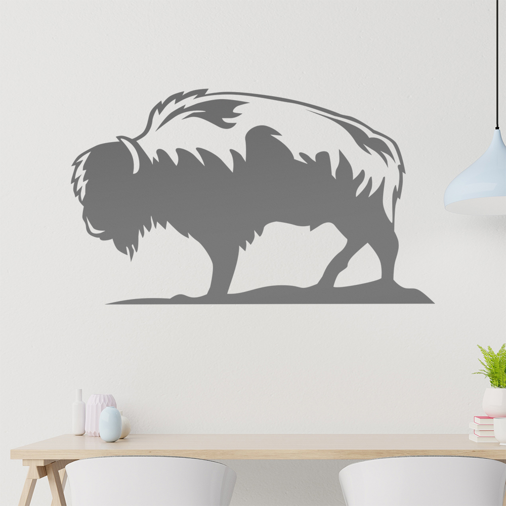 Büffel Wandtattoo Wohnzimmer Wandaufkleber 0121 - Picture 139 of 204
