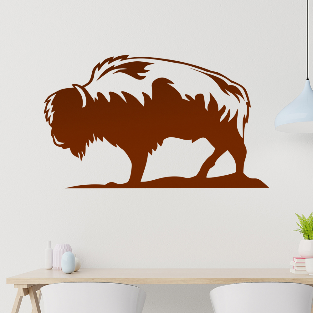 Büffel Wandtattoo Wohnzimmer Wandaufkleber 0121 - Picture 175 of 204