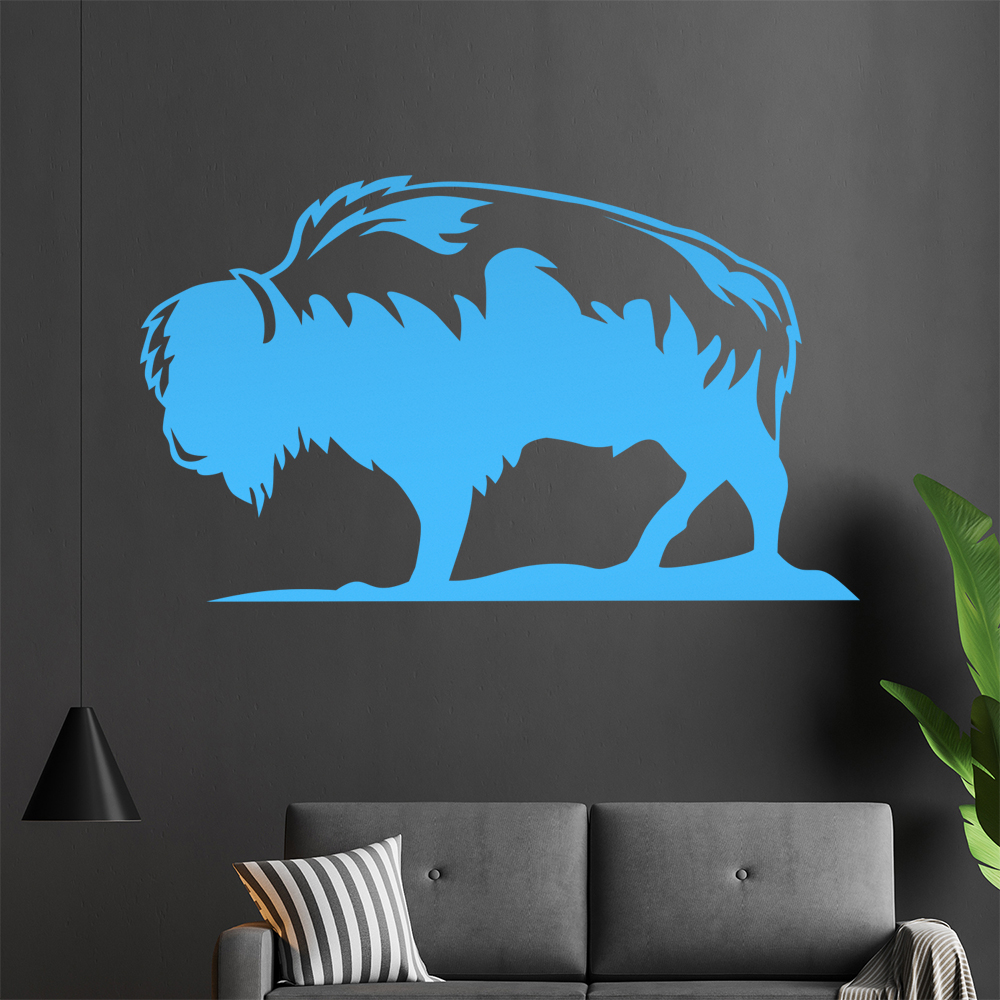 Büffel Wandtattoo Wohnzimmer Wandaufkleber 0121 - Picture 97 of 204