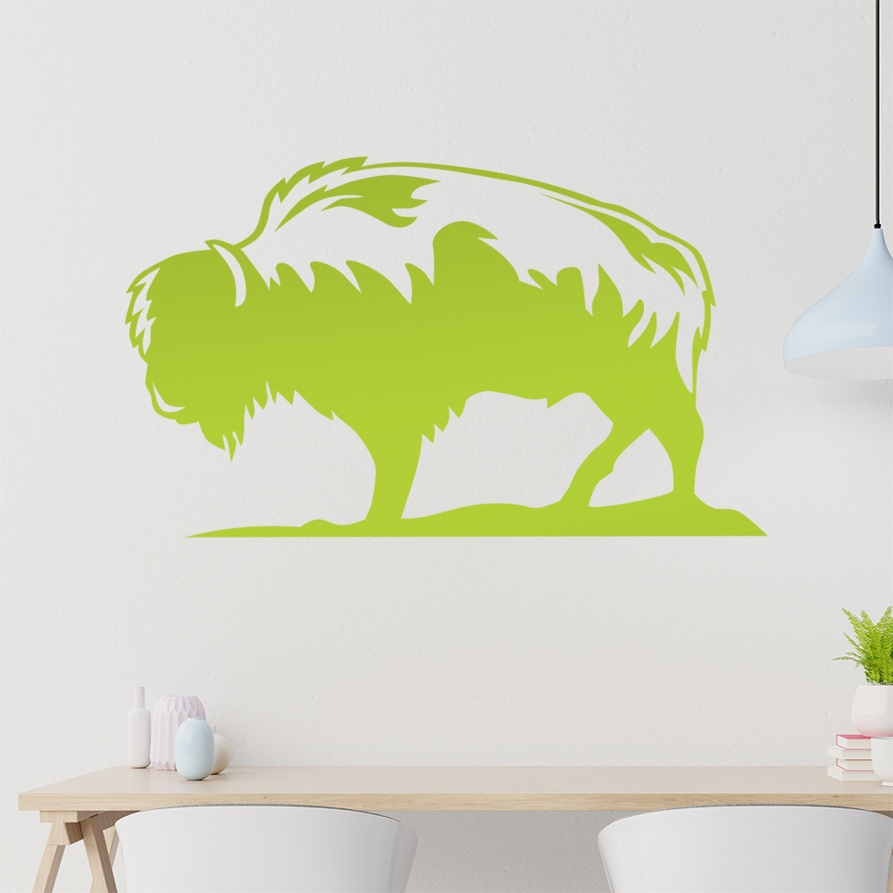 Büffel Wandtattoo Wohnzimmer Wandaufkleber 0121 - Picture 121 of 204