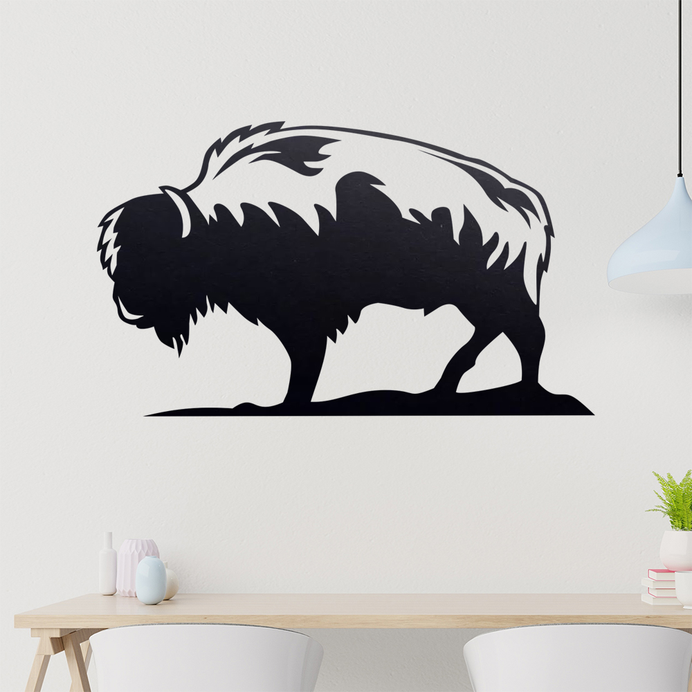Büffel Wandtattoo Wohnzimmer Wandaufkleber 0121 - Picture 133 of 204
