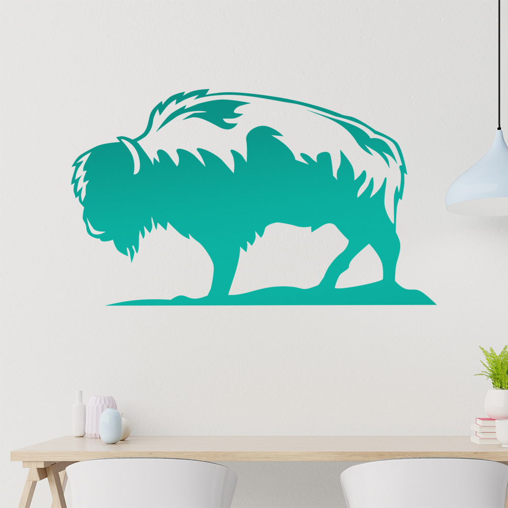 Büffel Wandtattoo Wohnzimmer Wandaufkleber 0121 - Picture 91 of 204