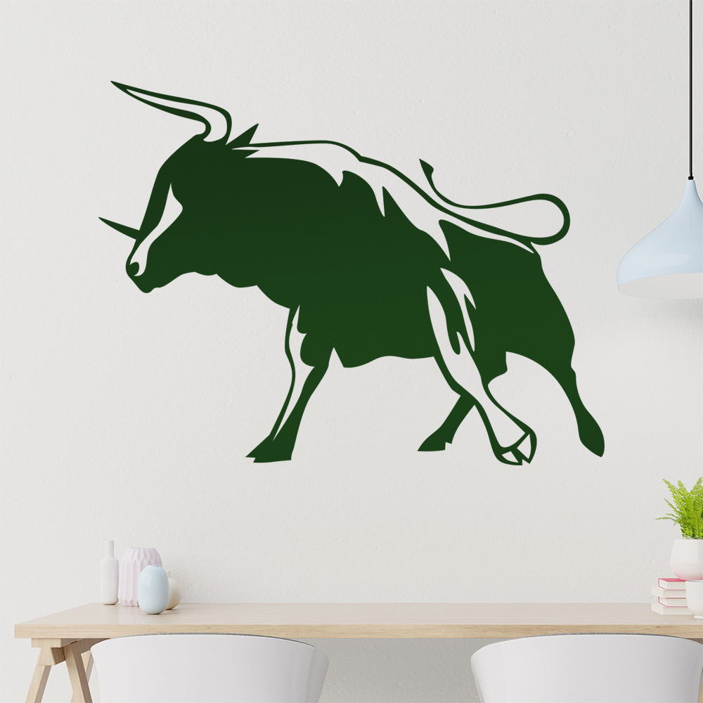Stier Wandtattoo Wohnzimmer Wandaufkleber 0129 - Picture 103 of 204