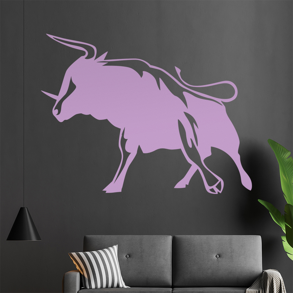 Stier Wandtattoo Wohnzimmer Wandaufkleber 0129 - Picture 55 of 204
