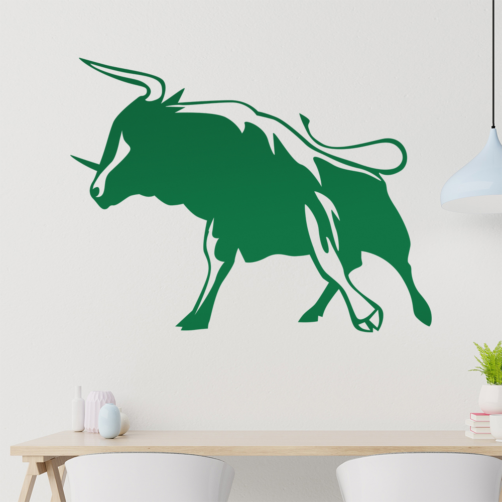 Stier Wandtattoo Wohnzimmer Wandaufkleber 0129 - Picture 109 of 204