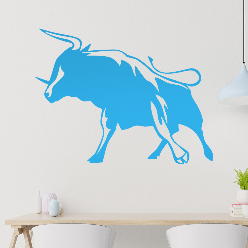 Stier Wandtattoo Wohnzimmer Wandaufkleber 0129 - Picture 85 of 204